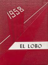 1958 Yarbrough High School Yearbook from Goodwell, Oklahoma cover image