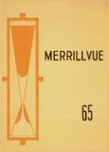 Merrillville High School 1965 yearbook cover photo