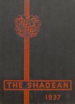 Shadyside High School 1937 yearbook cover photo
