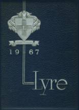 1967 Lawrence High School Yearbook from Fairfield, Maine cover image