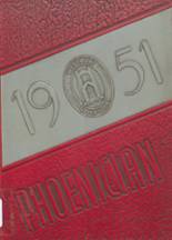 Westmont Upper Yoder High School 1951 yearbook cover photo