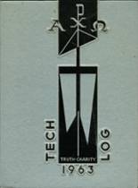 Gordon Technical High School 1963 yearbook cover photo