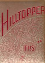 Fredonia High School 1948 yearbook cover photo