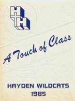 Hayden High School yearbook