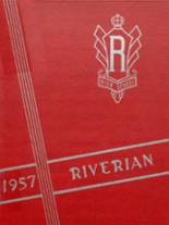 Riverdale High School 1957 yearbook cover photo
