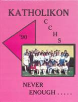 Central Christian High School 1990 yearbook cover photo