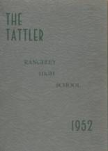 Rangeley Lakes Regional High School 1952 yearbook cover photo