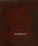 New Paris High School 1949 yearbook cover photo
