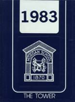 The Morgan School 1983 yearbook cover photo