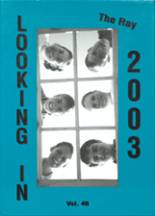 2003 Sunshine Bible Academy Yearbook from Miller, South Dakota cover image