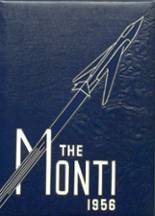 Monticello High School 1956 yearbook cover photo