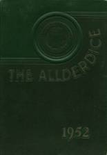 Allderdice High School 1952 yearbook cover photo