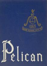 Pelham Memorial High School 1963 yearbook cover photo