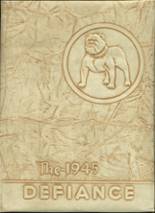 1945 Defiance High School Yearbook from Defiance, Ohio cover image