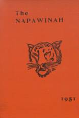 Napavine High School 1951 yearbook cover photo