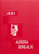 Aurora High School 1961 yearbook cover photo