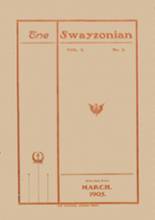 Swayzee High School 1905 yearbook cover photo