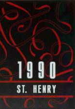 St. Henry High School 1990 yearbook cover photo