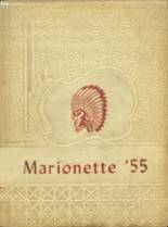 Marion County High School 1955 yearbook cover photo