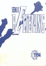 1994 Woody Gap School Yearbook from Blairsville, Georgia cover image