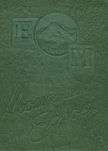 East Mountain High School 1943 yearbook cover photo