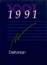 Delton-Kellogg High School 1991 yearbook cover photo