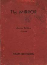 Phillips High School 1944 yearbook cover photo