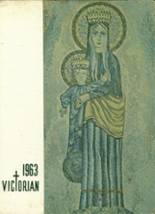 1963 Our Lady of Victory Academy Yearbook from Dobbs ferry, New York cover image