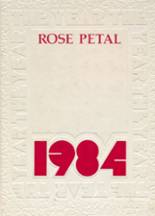 Glen Rose High School 1984 yearbook cover photo