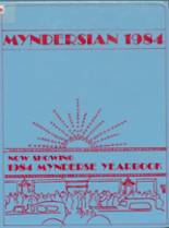 Mynderse Academy 1984 yearbook cover photo