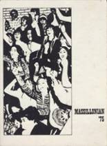 Washington High School 1975 yearbook cover photo