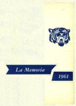 North Central Consolidated High School 1961 yearbook cover photo