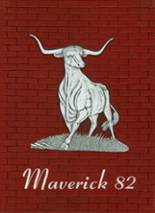 Marshall High School 1982 yearbook cover photo