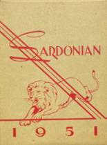 1951 Sardis High School Yearbook from Sardis city, Alabama cover image