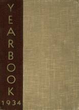 Berkshire School 1934 yearbook cover photo
