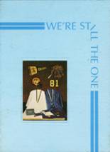 1981 Montebello High School Yearbook from Montebello, California cover image