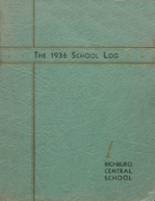 Richburg High School 1936 yearbook cover photo