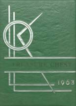 1963 Lafayette High School Yearbook from Mayo, Florida cover image