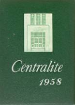 St. John's Central High School 1958 yearbook cover photo