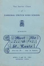 Cardinal Stritch High School 1961 yearbook cover photo
