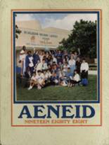Hialeah-Miami Lakes High School 1988 yearbook cover photo