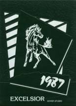 Portage Area High School 1987 yearbook cover photo