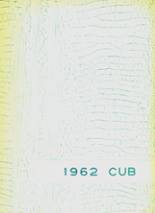 Thompson High School 1962 yearbook cover photo