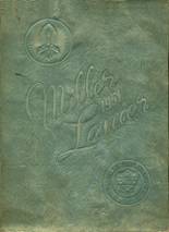 Lanier/Miller High School 1951 yearbook cover photo