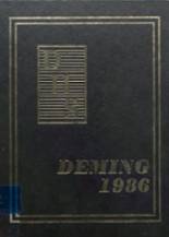 Deming High School 1986 yearbook cover photo