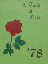 Saltsburg High School 1978 yearbook cover photo