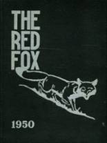 Foxboro High School 1950 yearbook cover photo
