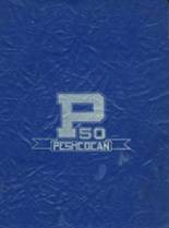 Peshtigo High School 1950 yearbook cover photo