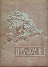 Hingham High School 1951 yearbook cover photo