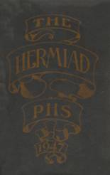 Plainfield High School 1947 yearbook cover photo